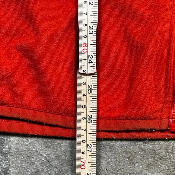 Nike ACG Orange Brown Lightweight Fleece Zip Jacket - Picture 7 of 7